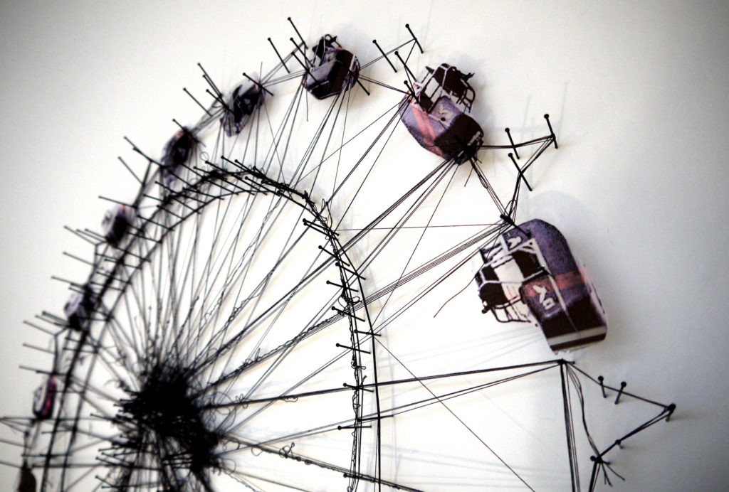 Ferris Wheel 52x52cm +